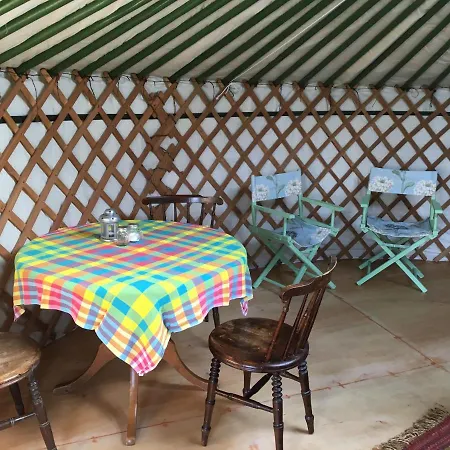 Higher Trenear Farm Yurts Helston Exterior photo
