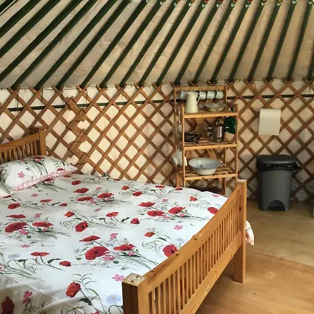 Higher Trenear Farm Yurts Helston Exterior photo