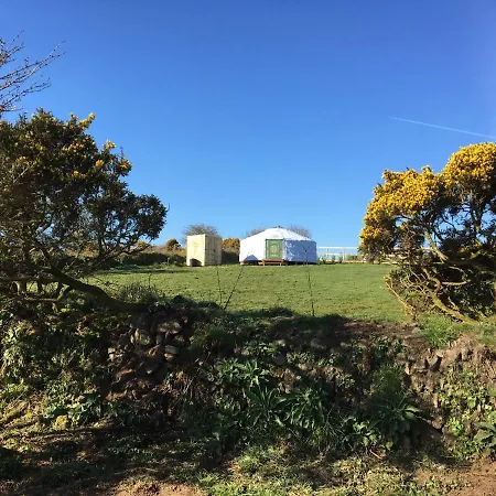 Higher Trenear Farm Yurts Helston Exterior photo