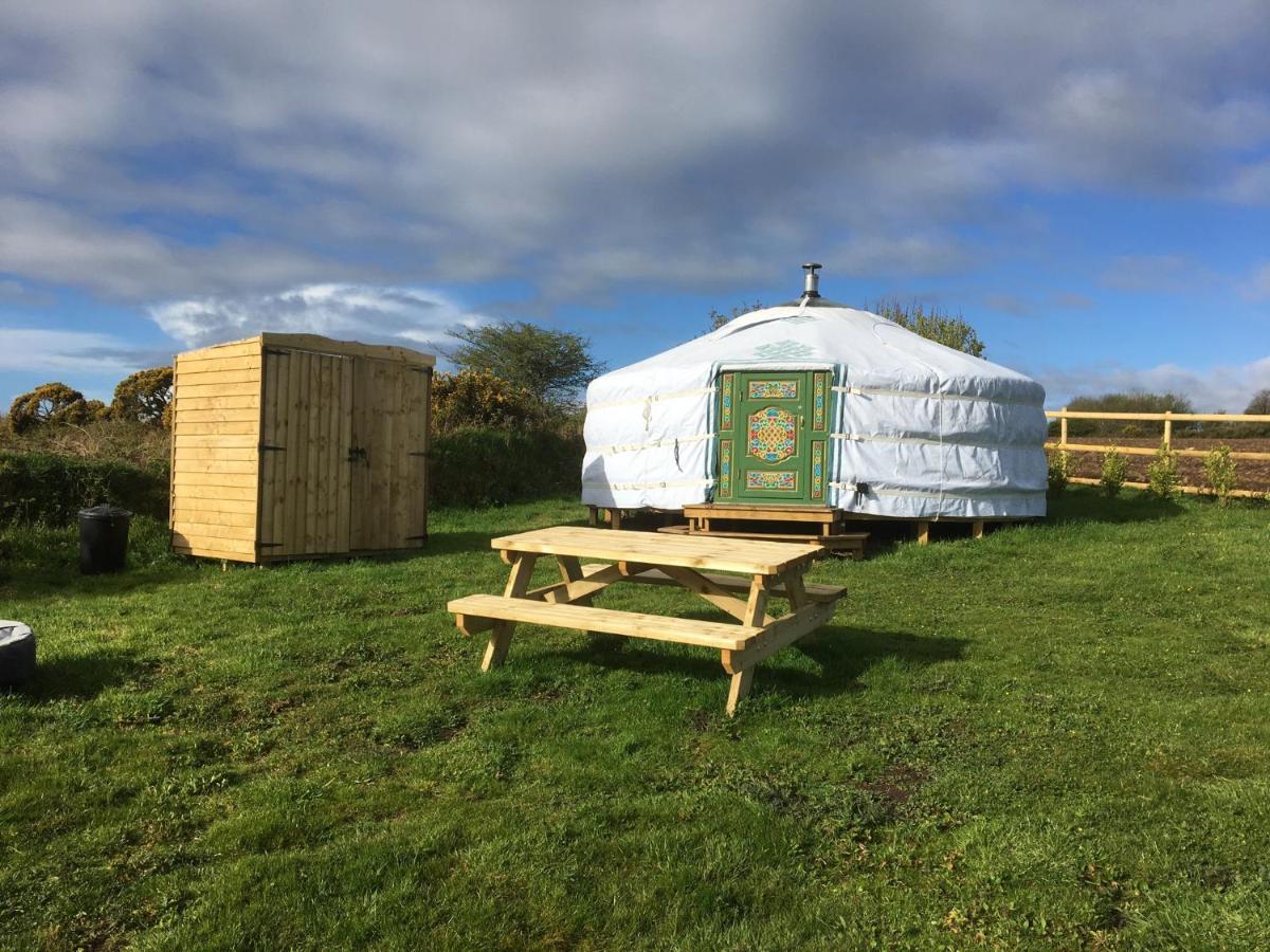 Luxury tent Higher Trenear Farm Yurts Helston