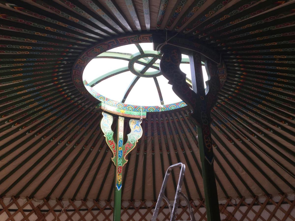 Luxury tent Higher Trenear Farm Yurts Helston